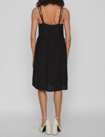 Rochie midi Vila, negru