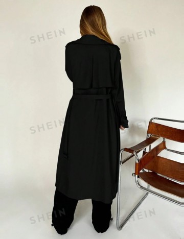 Trench Shein, negru