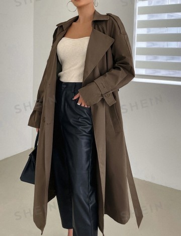 Trench DAZY / LESS by SHEIN, maro