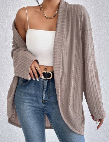 Cardigan Shein, bej