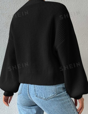 Cardigan Shein, negru