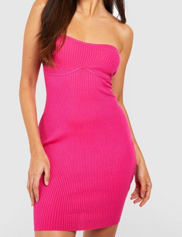 Rochie mini Boohoo, roz