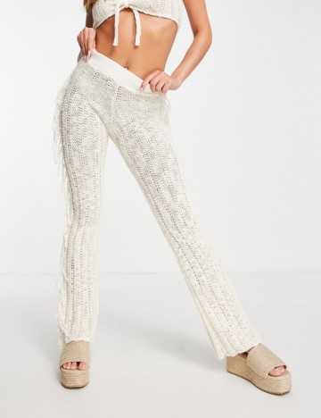 Pantaloni ASOS, crem