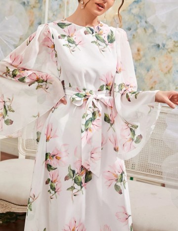 Rochie midi Shein, mix culori
