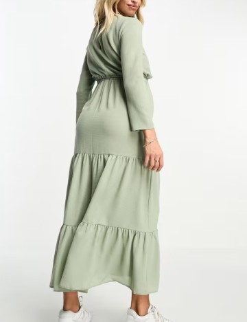 Rochie midi ASOS, verde