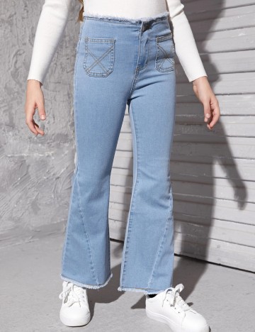 Jeans Shein, albastru