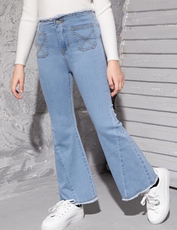 Jeans Shein, albastru