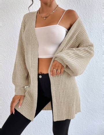 Cardigan Shein, bej