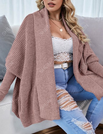 Cardigan Shein Curve+, roz