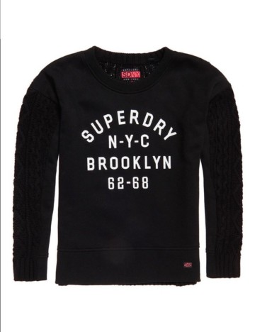 Pulover Superdry, negru