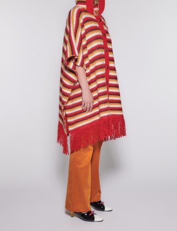 Poncho RESERVED, mix culori