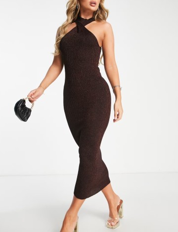 Rochie maxi ASOS, mix culori