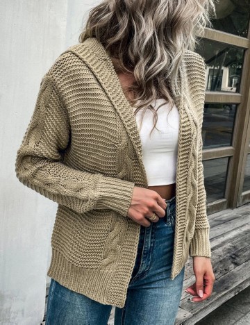 Cardigan Shein, bej