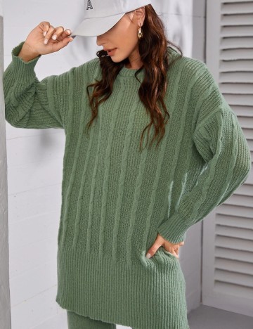 Pulover Shein, verde