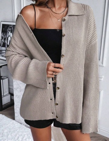 Cardigan Shein, bej