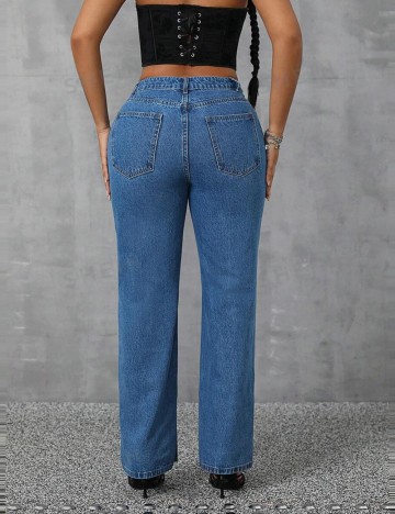 Jeans Shein, albastru