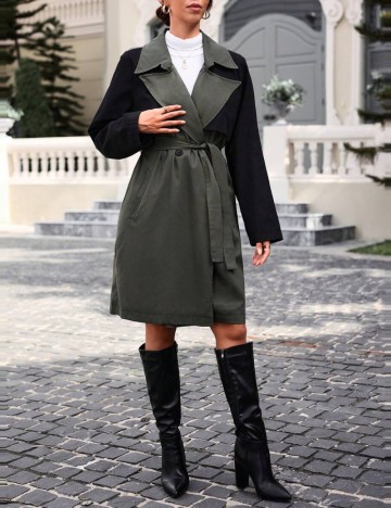 Trench Shein, mix culori