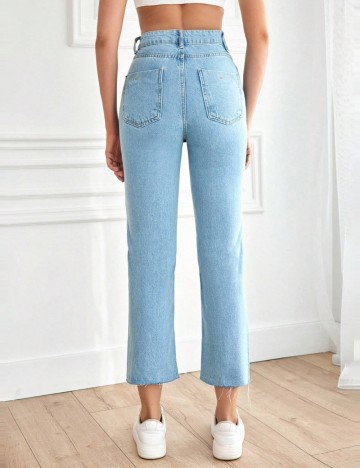 Jeans Shein, albastru