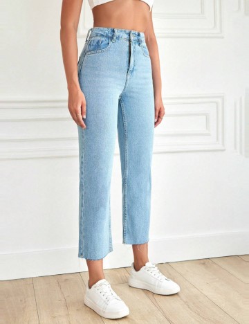 Jeans Shein, albastru