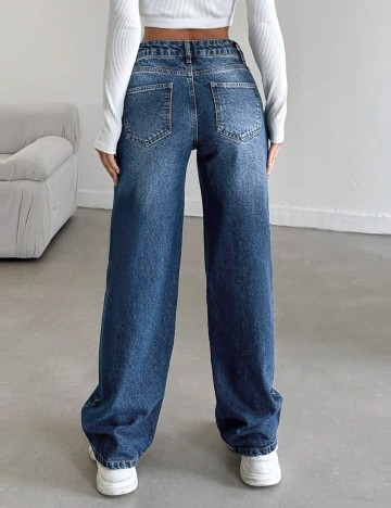 Jeans Shein, albastru