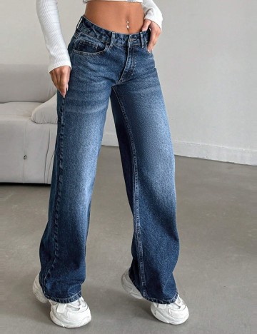 Jeans Shein, albastru