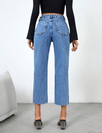 Jeans Shein, albastru