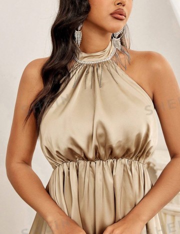 Rochie mini Shein, bronz