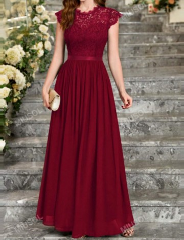 Rochie maxi MIUSOL by Shein, roșu