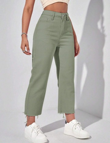 Jeans Shein, verde