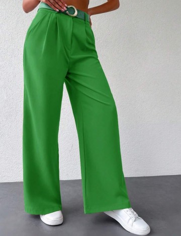 Pantaloni Shein, verde