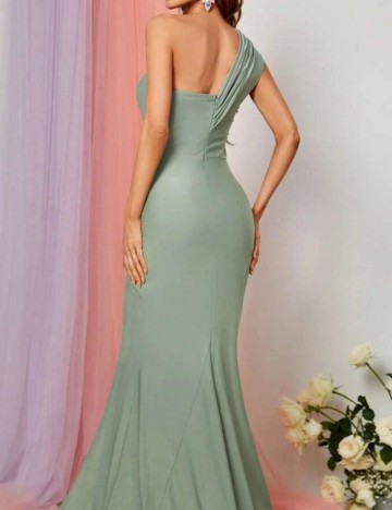 Rochie de ocazie Shein, verde