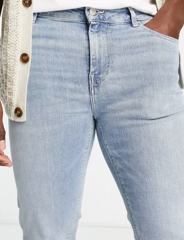 Jeans ASOS, albastru