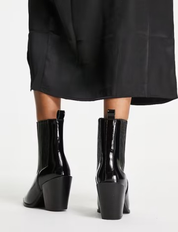 Botine ASOS, negru