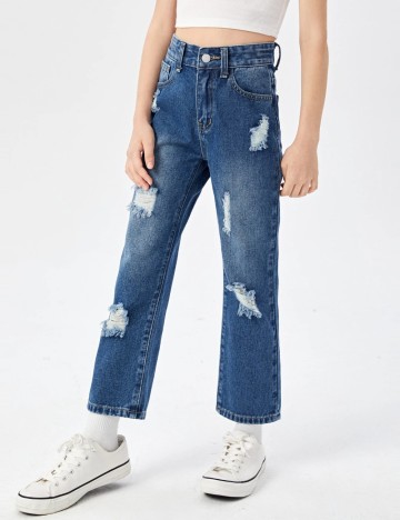 Jeans Shein, albastru