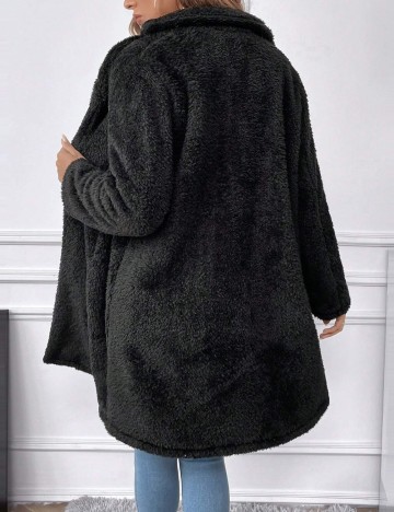 Fleece Shein, negru