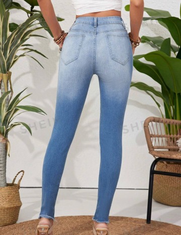 Jeans Shein, albastru