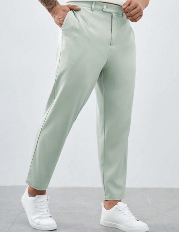 Pantaloni MANFINITY by Shein, menta