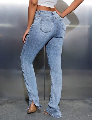 Jeans Shein, albastru