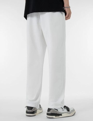 Pantaloni Shein, alb