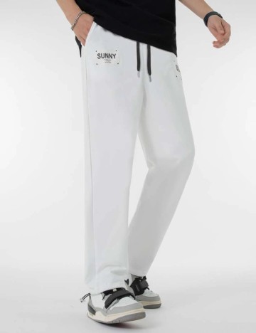 Pantaloni Shein, alb