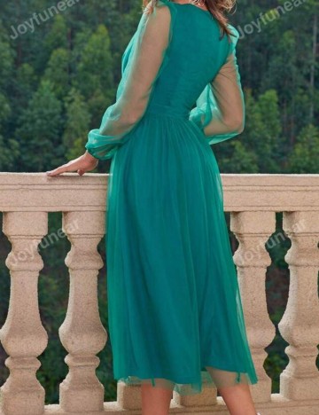 Rochie midi Shein, verde