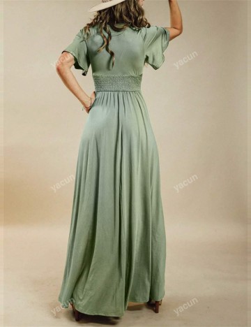 Rochie maxi Shein, verde