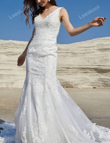 Rochie de ocazie și bridal Shein, alb