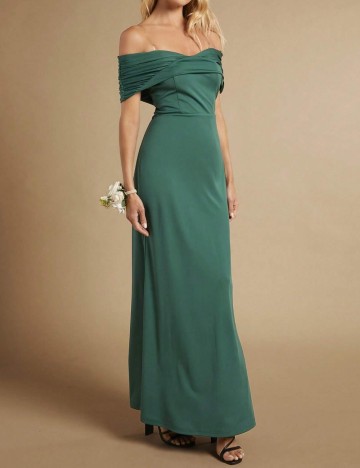 Rochie de ocazie Shein, verde