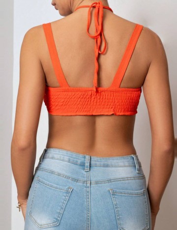 Top Shein, portocaliu