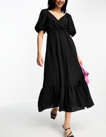 Rochie maxi ASOS, negru