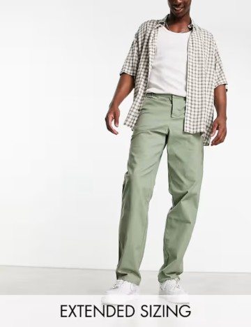 Pantaloni ASOS, verde