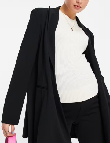 Sacou ASOS, negru