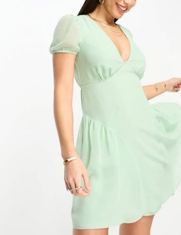 Rochie mini ASOS, verde