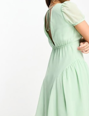 Rochie mini ASOS, verde